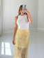 TheMellieShop Tops White Crystal Tank Top