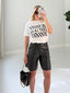 TheMellieShop Tops Zebra Graphic Tee